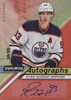 2020-21 Upper Deck Synergy - Autographs Red #A-RN Ryan Nugent-Hopkins Front