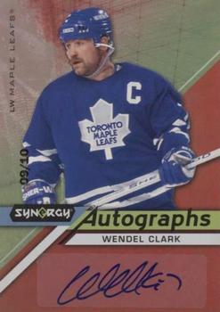 2020-21 Upper Deck Synergy - Autographs Red #A-WC Wendel Clark Front