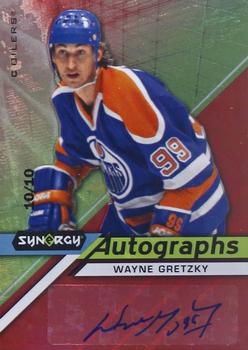 2020-21 Upper Deck Synergy - Autographs Red #A-WG Wayne Gretzky Front