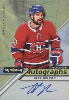 2020-21 Upper Deck Synergy - Autographs Rookies #AR-AB Alex Belzile Front