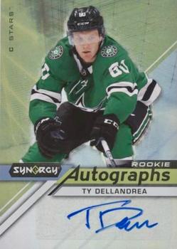 2020-21 Upper Deck Synergy - Autographs Rookies #AR-TD Ty Dellandrea Front