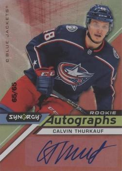 2020-21 Upper Deck Synergy - Autographs Rookies Red #AR-CT Calvin Thurkauf Front