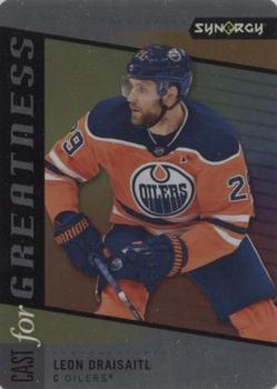 2020-21 Upper Deck Synergy - Cast for Greatness #CG-8 Leon Draisaitl Front