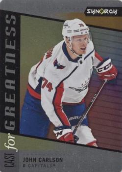 2020-21 Upper Deck Synergy - Cast for Greatness #CG-9 John Carlson Front