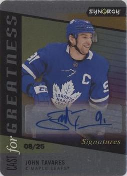 2020-21 Upper Deck Synergy - Cast for Greatness Signatures #CGS-JT John Tavares Front