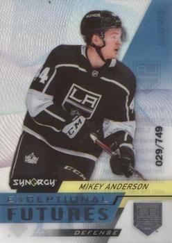 2020-21 Upper Deck Synergy - Exceptional Futures #EFS-MA Mikey Anderson Front