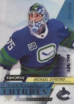 2020-21 Upper Deck Synergy - Exceptional Futures #EFS-MD Michael DiPietro Front