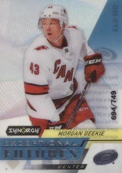 2020-21 Upper Deck Synergy - Exceptional Futures #EFS-MG Morgan Geekie Front