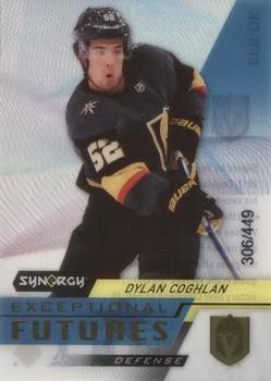 2020-21 Upper Deck Synergy - Exceptional Futures Gold #EFS-DK Dylan Coghlan Front