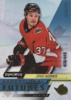 2020-21 Upper Deck Synergy - Exceptional Futures Gold #EFS-JN Josh Norris Front