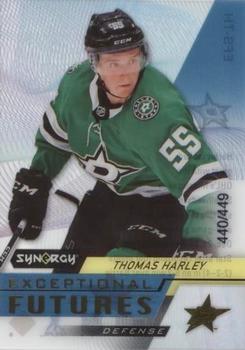 2020-21 Upper Deck Synergy - Exceptional Futures Gold #EFS-TH Thomas Harley Front