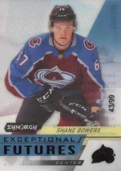 2020-21 Upper Deck Synergy - Exceptional Futures Black #EFS-SB Shane Bowers Front