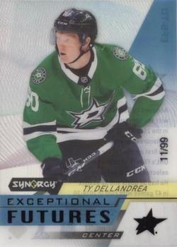 2020-21 Upper Deck Synergy - Exceptional Futures Black #EFS-TD Ty Dellandrea Front