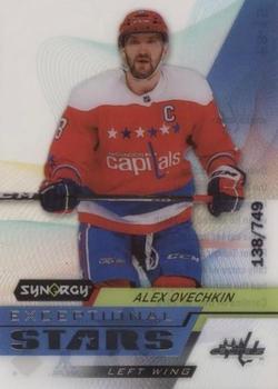 2020-21 Upper Deck Synergy - Exceptional Stars #ES-15 Alex Ovechkin Front