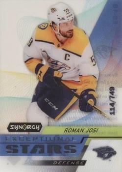 2020-21 Upper Deck Synergy - Exceptional Stars #ES-18 Roman Josi Front