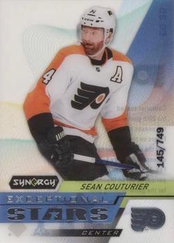 2020-21 Upper Deck Synergy - Exceptional Stars #ES-25 Sean Couturier Front