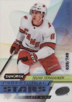 2020-21 Upper Deck Synergy - Exceptional Stars #ES-29 Teuvo Teravainen Front