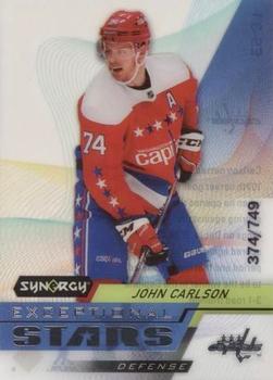2020-21 Upper Deck Synergy - Exceptional Stars #ES-31 John Carlson Front