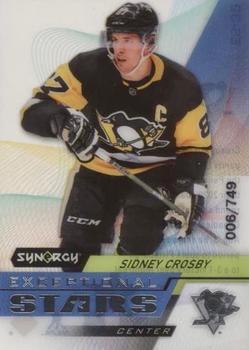 2020-21 Upper Deck Synergy - Exceptional Stars #ES-32 Sidney Crosby Front