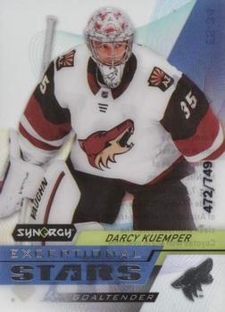 2020-21 Upper Deck Synergy - Exceptional Stars #ES-34 Darcy Kuemper Front
