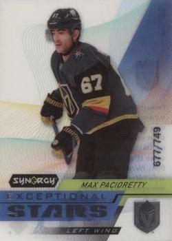 2020-21 Upper Deck Synergy - Exceptional Stars #ES-38 Max Pacioretty Front