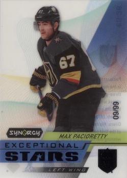 2020-21 Upper Deck Synergy - Exceptional Stars Black #ES-38 Max Pacioretty Front