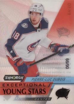 2020-21 Upper Deck Synergy - Exceptional Young Stars Black #EY-10 Pierre-Luc Dubois Front