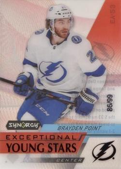 2020-21 Upper Deck Synergy - Exceptional Young Stars Black #EY-23 Brayden Point Front