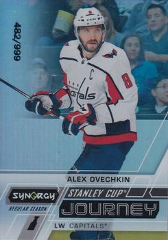 2020-21 Upper Deck Synergy - Stanley Cup Journey Regular Season #CJ-AO Alex Ovechkin Front