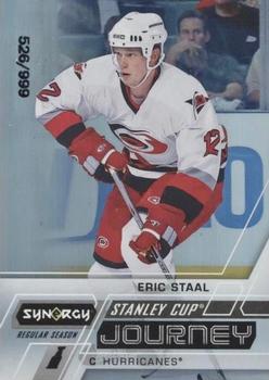 2020-21 Upper Deck Synergy - Stanley Cup Journey Regular Season #CJ-ES Eric Staal Front