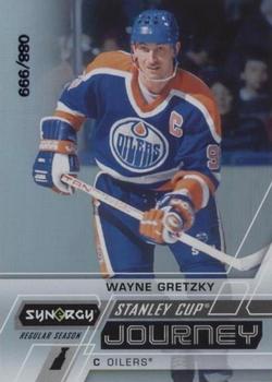 2020-21 Upper Deck Synergy - Stanley Cup Journey Regular Season #CJ-WG Wayne Gretzky Front