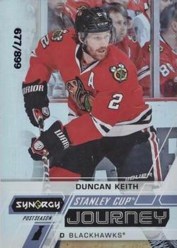 2020-21 Upper Deck Synergy - Stanley Cup Journey Post-Season #CJ-DK Duncan Keith Front