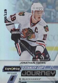 2020-21 Upper Deck Synergy - Stanley Cup Journey Post-Season #CJ-JT Jonathan Toews Front