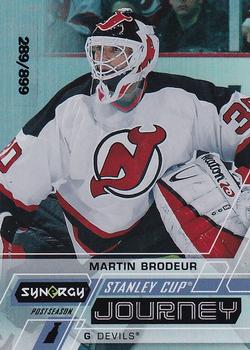 2020-21 Upper Deck Synergy - Stanley Cup Journey Post-Season #CJ-MB Martin Brodeur Front