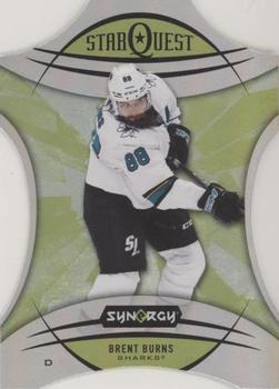 2020-21 Upper Deck Synergy - Star Quest #SQ-8 Brent Burns Front