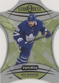 2020-21 Upper Deck Synergy - Star Quest #SQ-22 Nick Robertson Front
