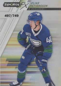 2020-21 Upper Deck Synergy - Synergy FX #FX-24 Elias Pettersson Front