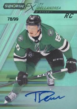 2020-21 Upper Deck Synergy - Synergy FX Rookies Green #FXR-TD Ty Dellandrea Front