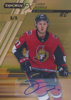 2020-21 Upper Deck Synergy - Synergy FX Rookies Gold #FXR-JN Josh Norris Front