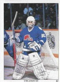 1990-91 Panini Team Stickers Quebec Nordiques #7 Scott Gordon Front