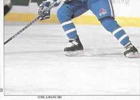 1990-91 Panini Super Poster Quebec Nordiques #D Guy Lafleur Front