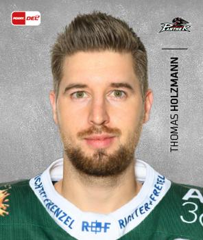 2020-21 Playercards Stickers (DEL) #017 Thomas Holzmann Front