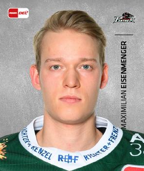 2020-21 Playercards Stickers (DEL) #022 Maximilian Eisenmenger Front