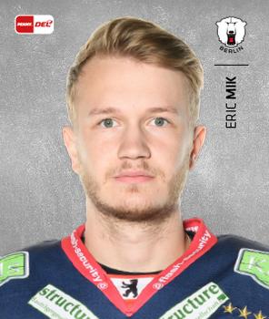 2020-21 Playercards Stickers (DEL) #036 Eric Mik Front