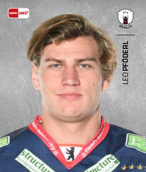 2020-21 Playercards Stickers (DEL) #048 Leo Pföderl Front