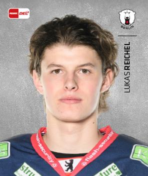 2020-21 Playercards Stickers (DEL) #049 Lukas Reichel Front