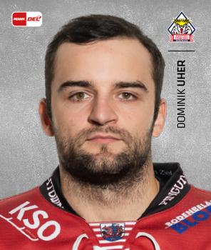 2020-21 Playercards Stickers (DEL) #074 Dominik Uher Front