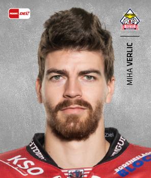 2020-21 Playercards Stickers (DEL) #076 Miha Verlic Front