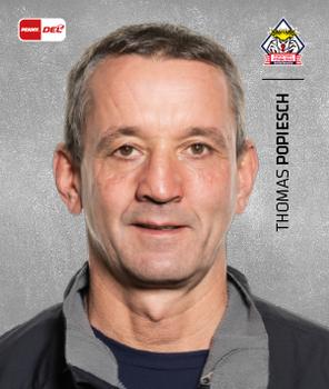 2020-21 Playercards Stickers (DEL) #079 Thomas Popiesch Front