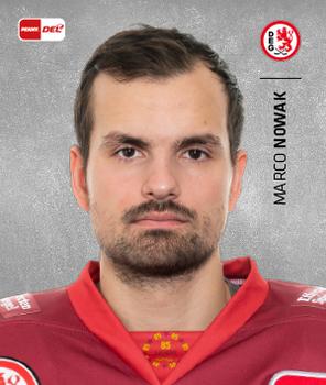 2020-21 Playercards Stickers (DEL) #088 Marco Nowak Front